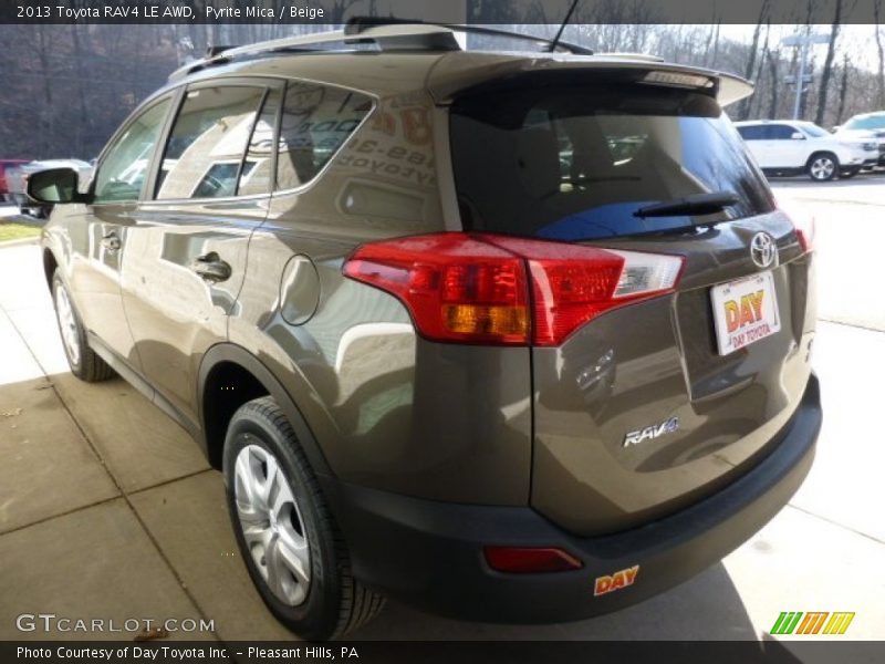 Pyrite Mica / Beige 2013 Toyota RAV4 LE AWD
