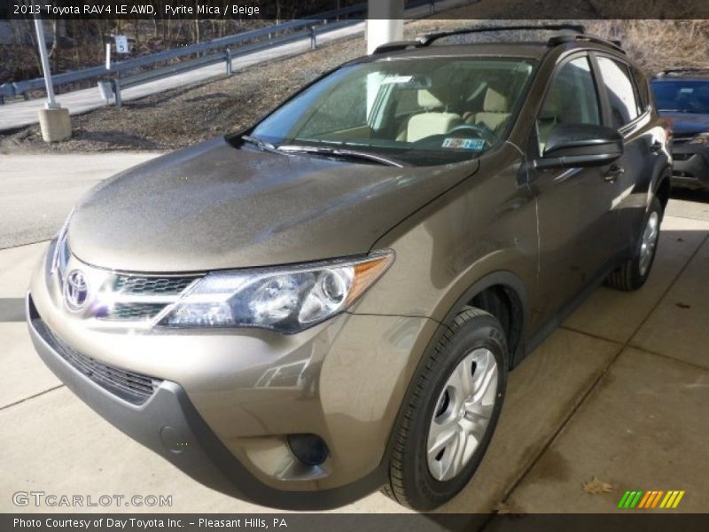 Pyrite Mica / Beige 2013 Toyota RAV4 LE AWD
