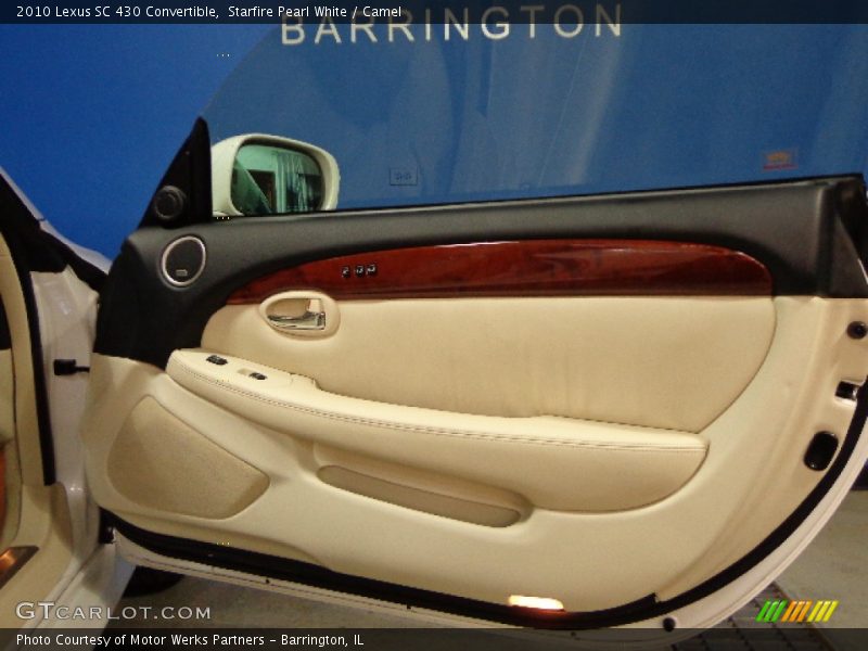 Starfire Pearl White / Camel 2010 Lexus SC 430 Convertible