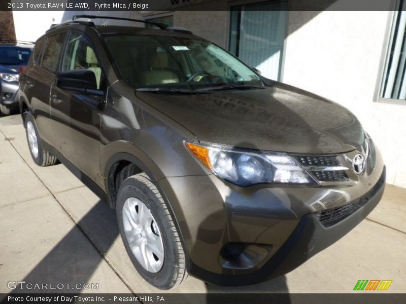 Pyrite Mica / Beige 2013 Toyota RAV4 LE AWD