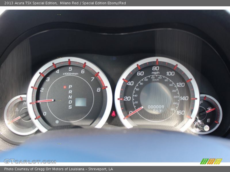  2013 TSX Special Edition Special Edition Gauges