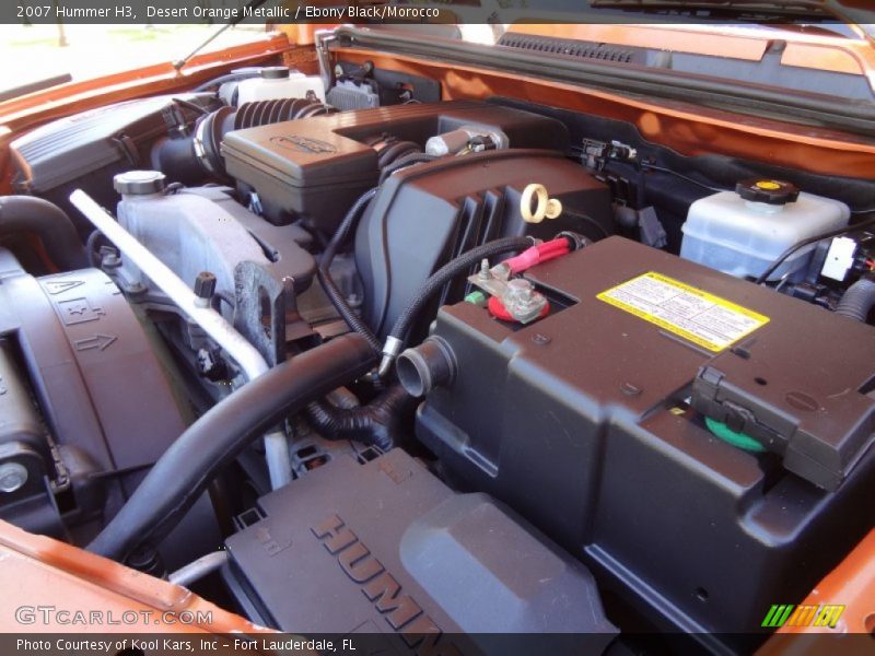  2007 H3  Engine - 3.7 Liter DOHC 20-Valve Inline 5 Cylinder