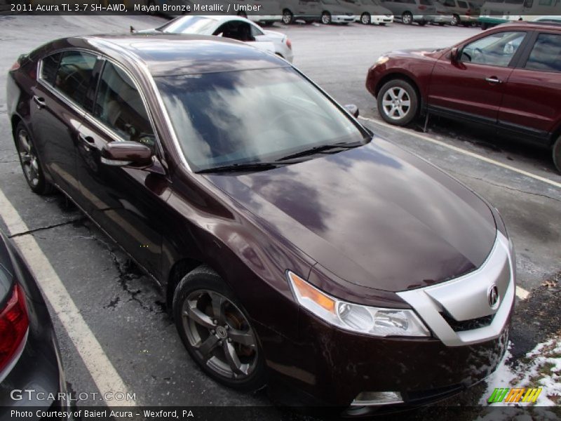 Mayan Bronze Metallic / Umber 2011 Acura TL 3.7 SH-AWD