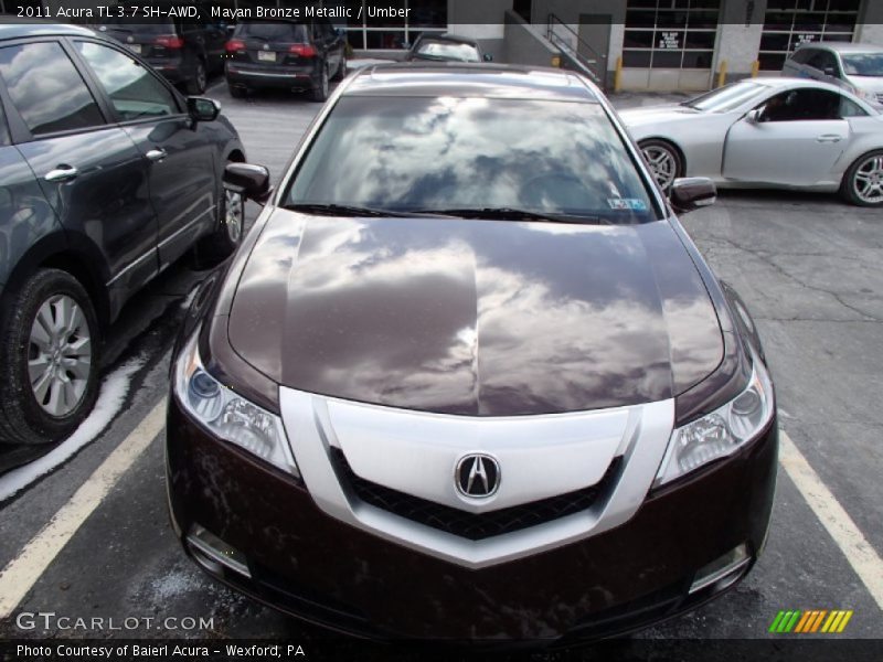 Mayan Bronze Metallic / Umber 2011 Acura TL 3.7 SH-AWD