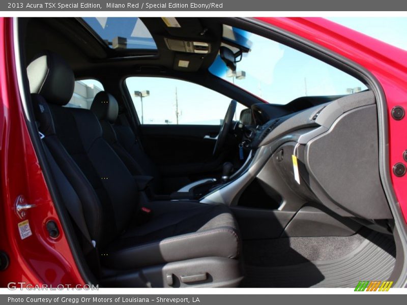 Milano Red / Special Edition Ebony/Red 2013 Acura TSX Special Edition