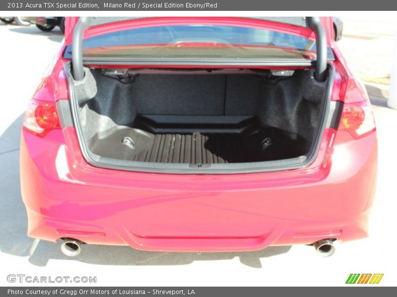 Milano Red / Special Edition Ebony/Red 2013 Acura TSX Special Edition