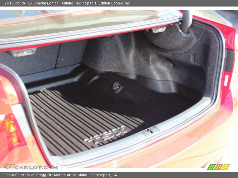 Milano Red / Special Edition Ebony/Red 2013 Acura TSX Special Edition