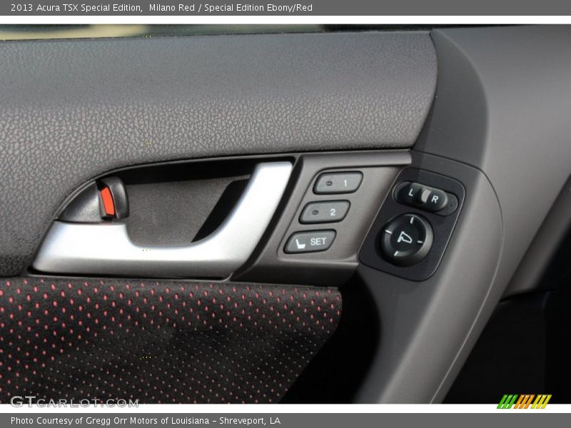 Milano Red / Special Edition Ebony/Red 2013 Acura TSX Special Edition