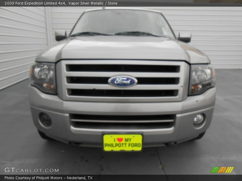 Vapor Silver Metallic / Stone 2009 Ford Expedition Limited 4x4