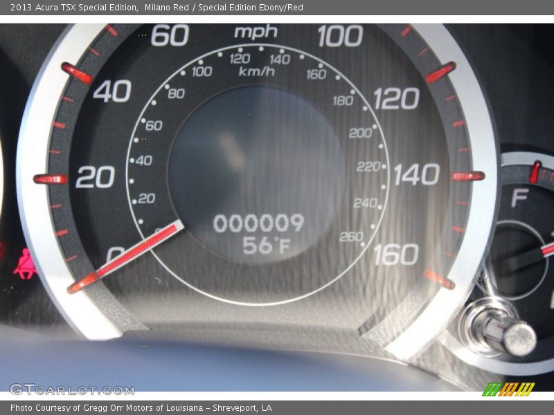 Milano Red / Special Edition Ebony/Red 2013 Acura TSX Special Edition