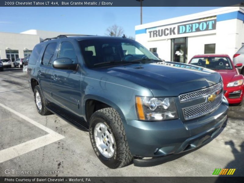 Blue Granite Metallic / Ebony 2009 Chevrolet Tahoe LT 4x4