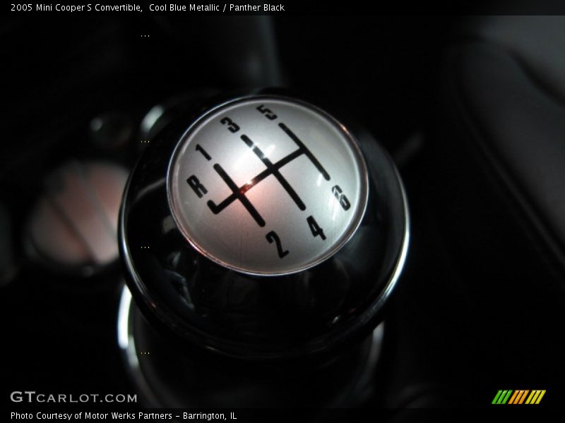 Cool Blue Metallic / Panther Black 2005 Mini Cooper S Convertible