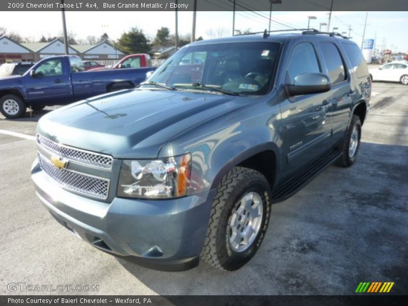 Blue Granite Metallic / Ebony 2009 Chevrolet Tahoe LT 4x4