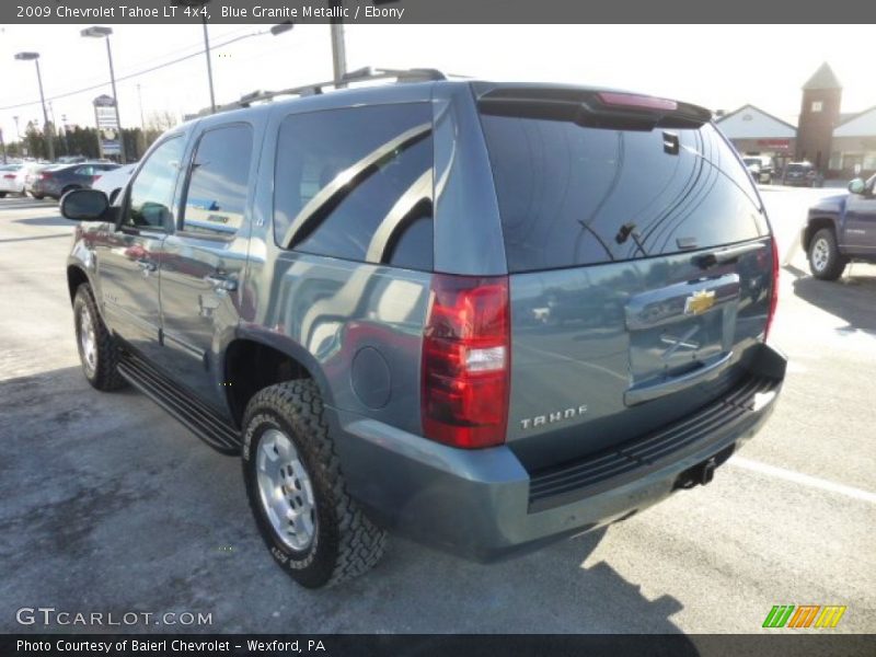 Blue Granite Metallic / Ebony 2009 Chevrolet Tahoe LT 4x4