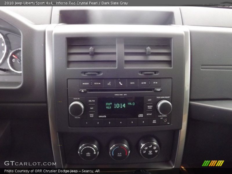 Inferno Red Crystal Pearl / Dark Slate Gray 2010 Jeep Liberty Sport 4x4