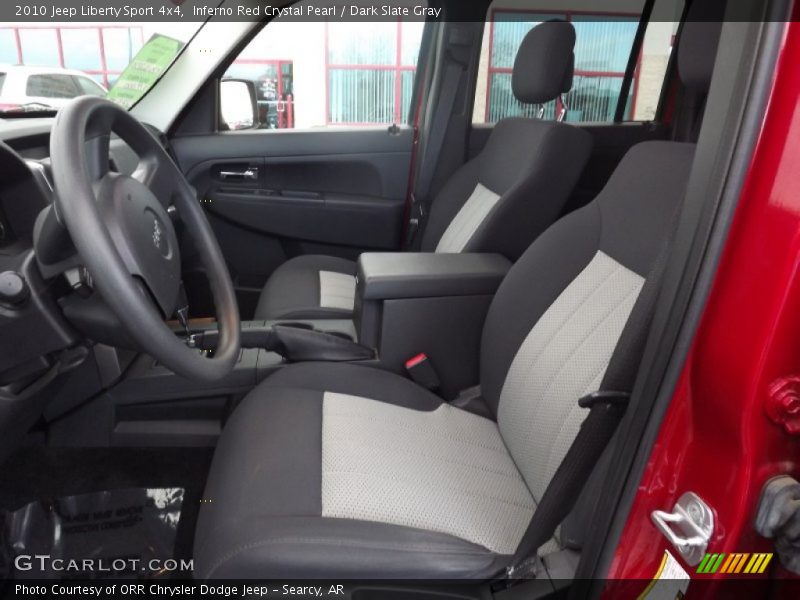 Inferno Red Crystal Pearl / Dark Slate Gray 2010 Jeep Liberty Sport 4x4