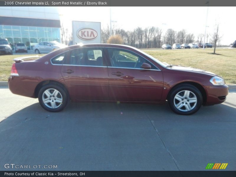 Sport Red Metallic / Ebony Black 2006 Chevrolet Impala LS