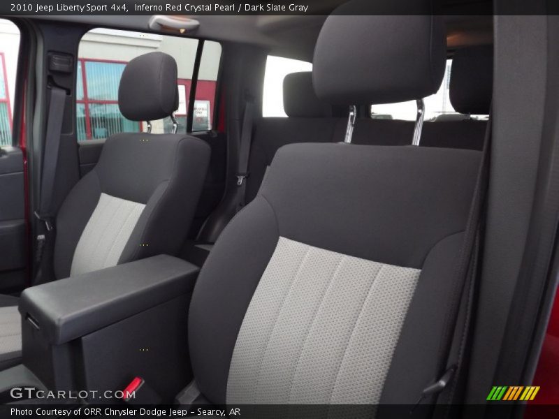 Inferno Red Crystal Pearl / Dark Slate Gray 2010 Jeep Liberty Sport 4x4