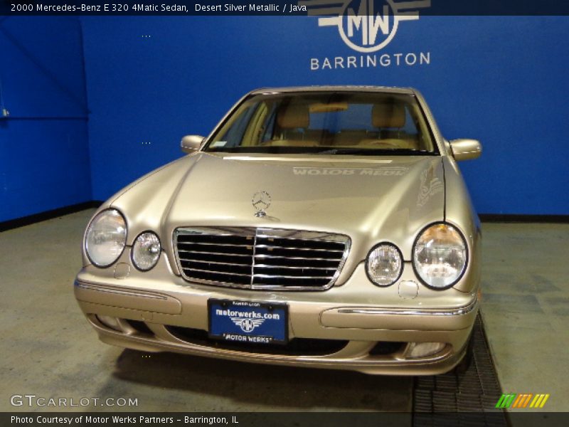 Desert Silver Metallic / Java 2000 Mercedes-Benz E 320 4Matic Sedan