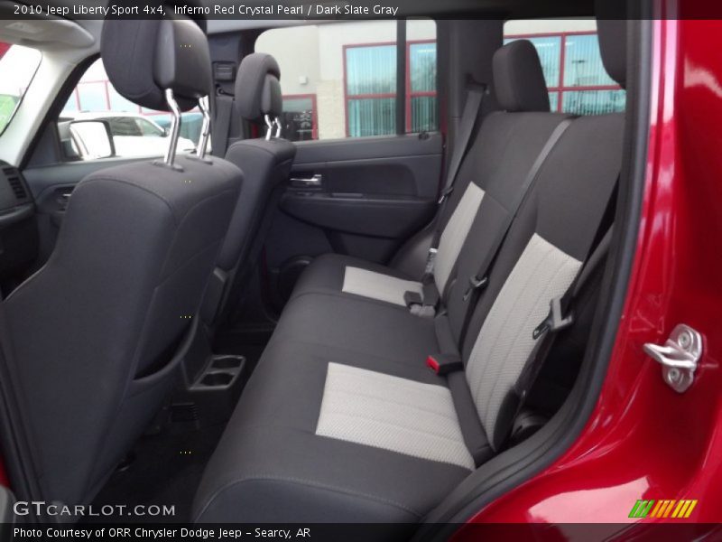 Inferno Red Crystal Pearl / Dark Slate Gray 2010 Jeep Liberty Sport 4x4