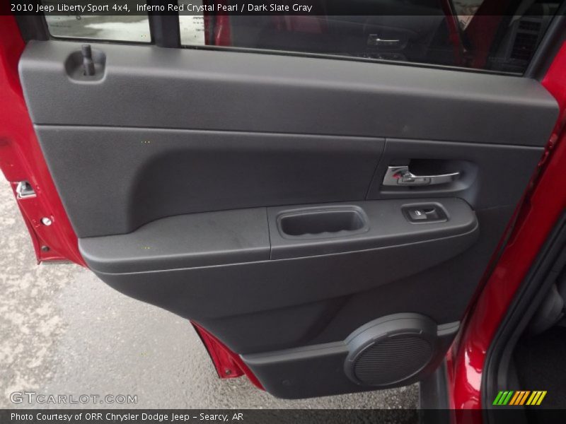 Inferno Red Crystal Pearl / Dark Slate Gray 2010 Jeep Liberty Sport 4x4