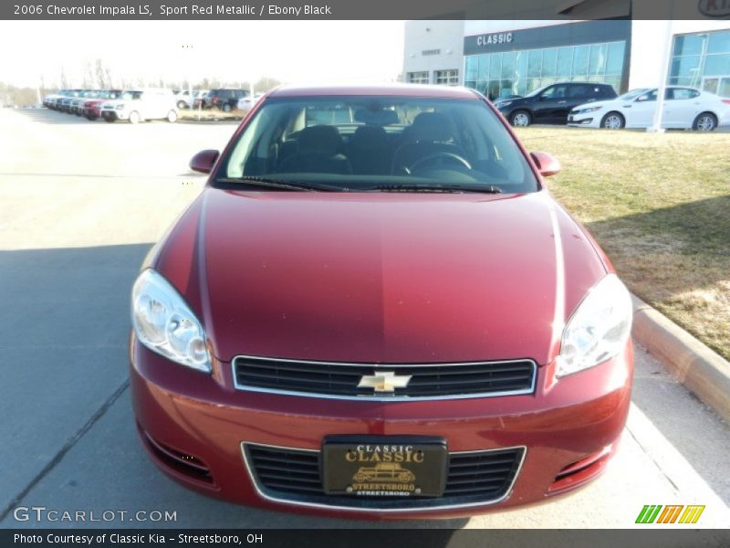 Sport Red Metallic / Ebony Black 2006 Chevrolet Impala LS