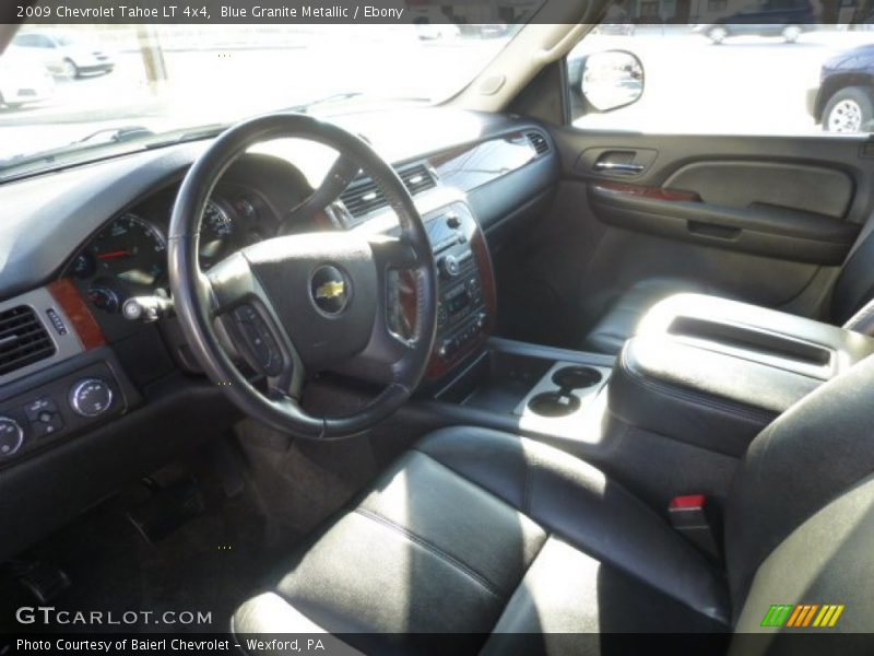 Blue Granite Metallic / Ebony 2009 Chevrolet Tahoe LT 4x4