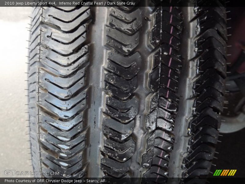 Inferno Red Crystal Pearl / Dark Slate Gray 2010 Jeep Liberty Sport 4x4