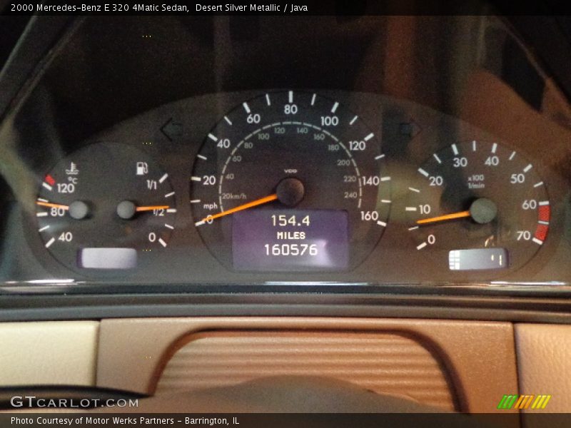  2000 E 320 4Matic Sedan 320 4Matic Sedan Gauges