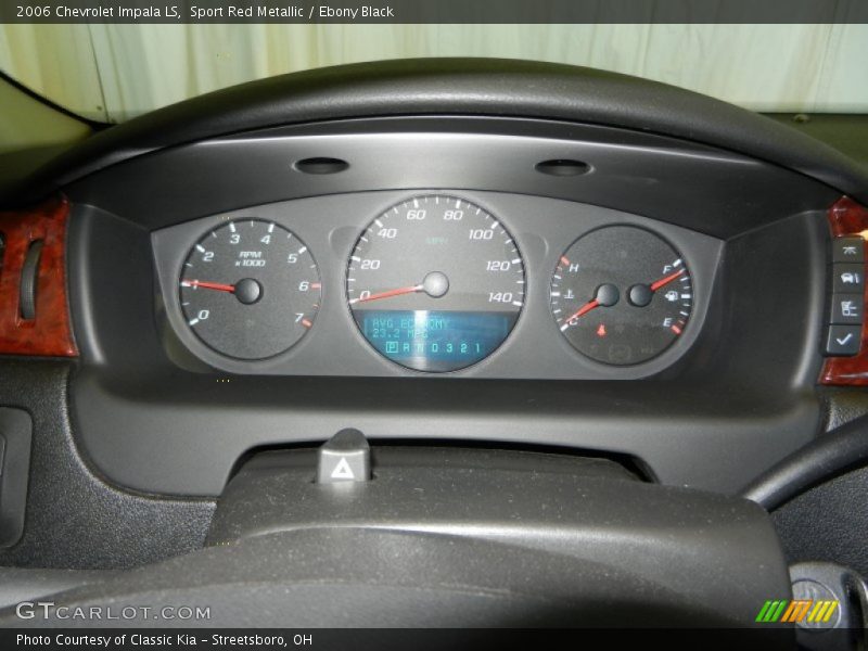 Sport Red Metallic / Ebony Black 2006 Chevrolet Impala LS