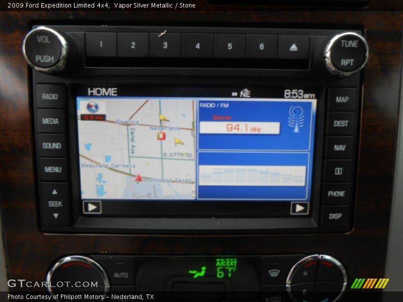 Navigation of 2009 Expedition Limited 4x4