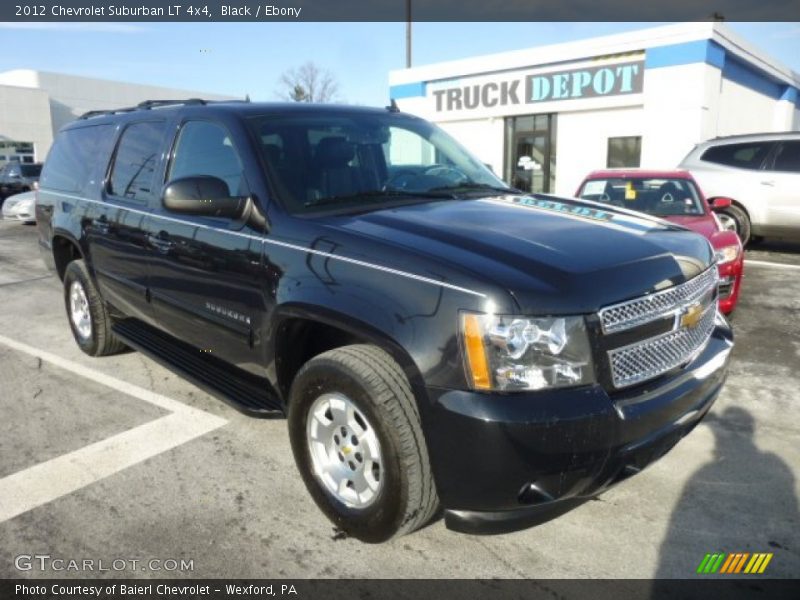 Black / Ebony 2012 Chevrolet Suburban LT 4x4