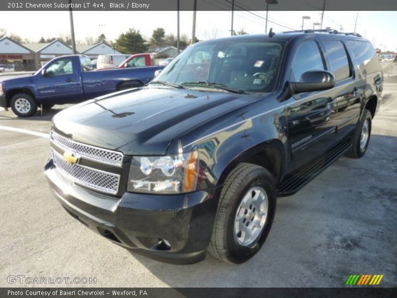 Black / Ebony 2012 Chevrolet Suburban LT 4x4