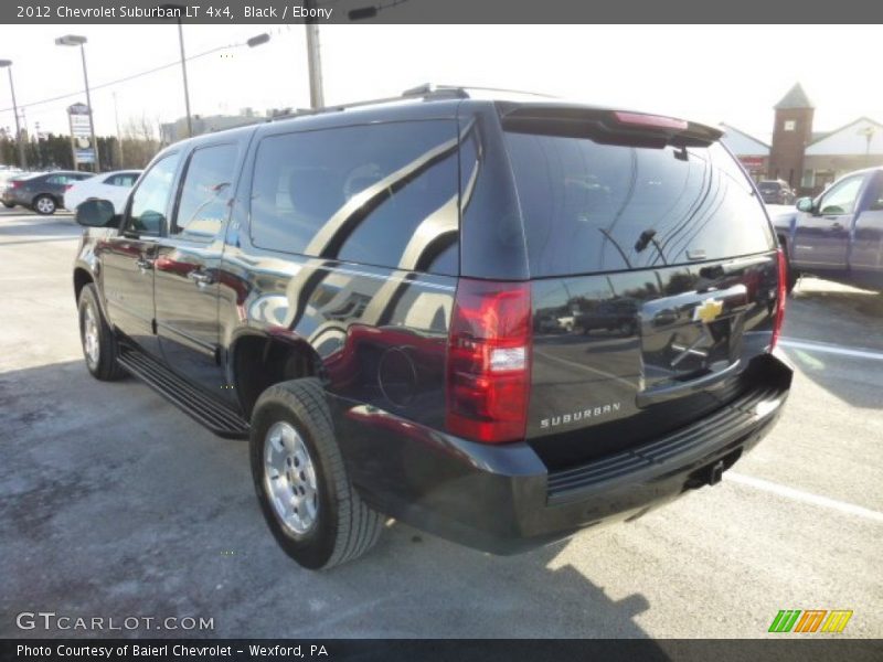 Black / Ebony 2012 Chevrolet Suburban LT 4x4