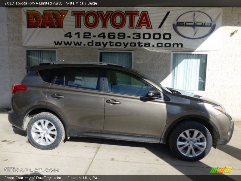 Pyrite Mica / Beige 2013 Toyota RAV4 Limited AWD