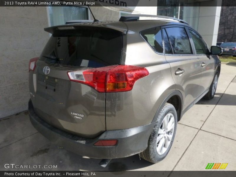Pyrite Mica / Beige 2013 Toyota RAV4 Limited AWD