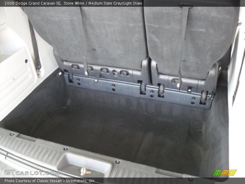 Stone White / Medium Slate Gray/Light Shale 2008 Dodge Grand Caravan SE