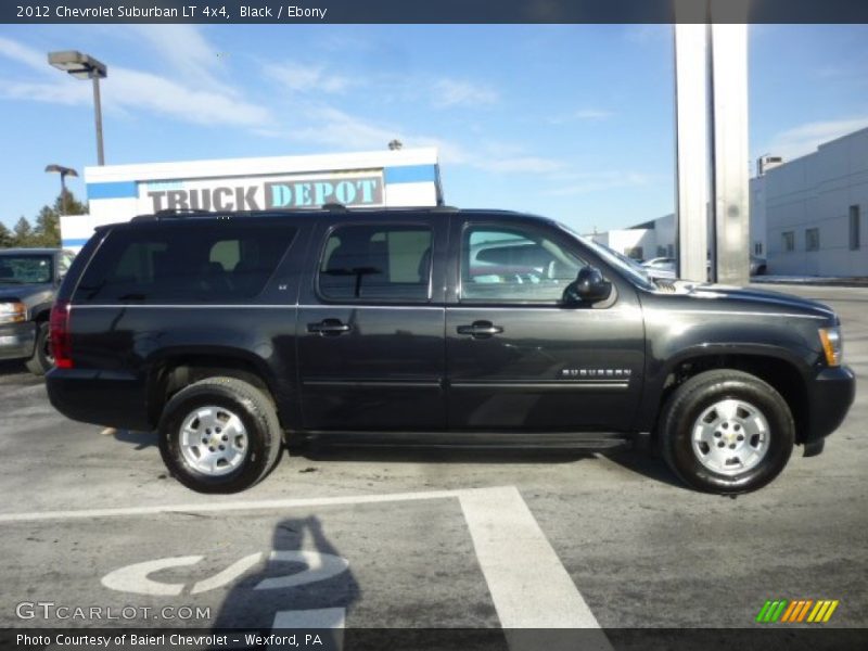 Black / Ebony 2012 Chevrolet Suburban LT 4x4