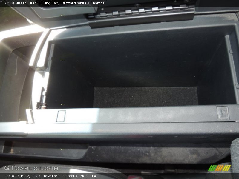 Blizzard White / Charcoal 2008 Nissan Titan SE King Cab