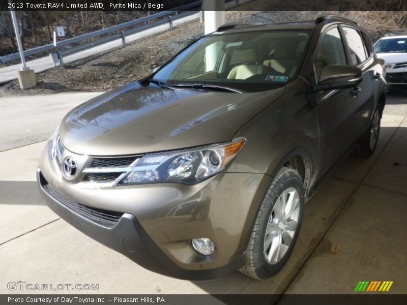 Pyrite Mica / Beige 2013 Toyota RAV4 Limited AWD