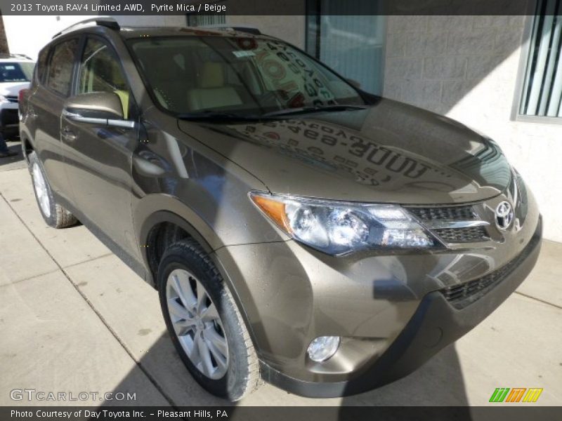 Pyrite Mica / Beige 2013 Toyota RAV4 Limited AWD