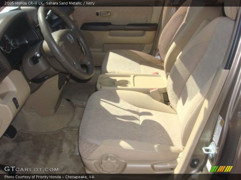 Sahara Sand Metallic / Ivory 2005 Honda CR-V LX