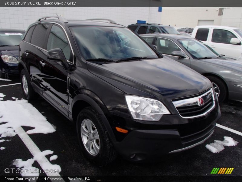 Black Onyx / Gray 2008 Saturn VUE XE