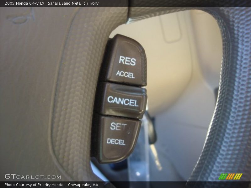Sahara Sand Metallic / Ivory 2005 Honda CR-V LX