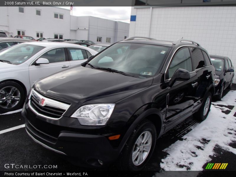 Black Onyx / Gray 2008 Saturn VUE XE