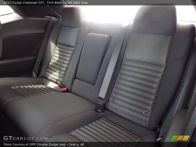 Pitch Black / Dark Slate Gray 2013 Dodge Challenger SXT