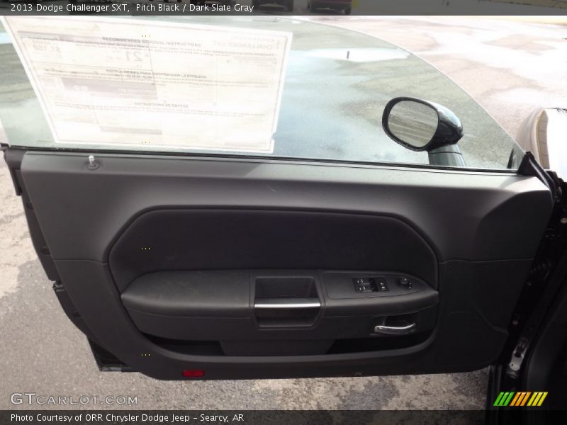 Pitch Black / Dark Slate Gray 2013 Dodge Challenger SXT