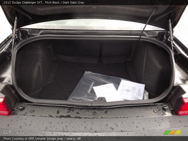 Pitch Black / Dark Slate Gray 2013 Dodge Challenger SXT