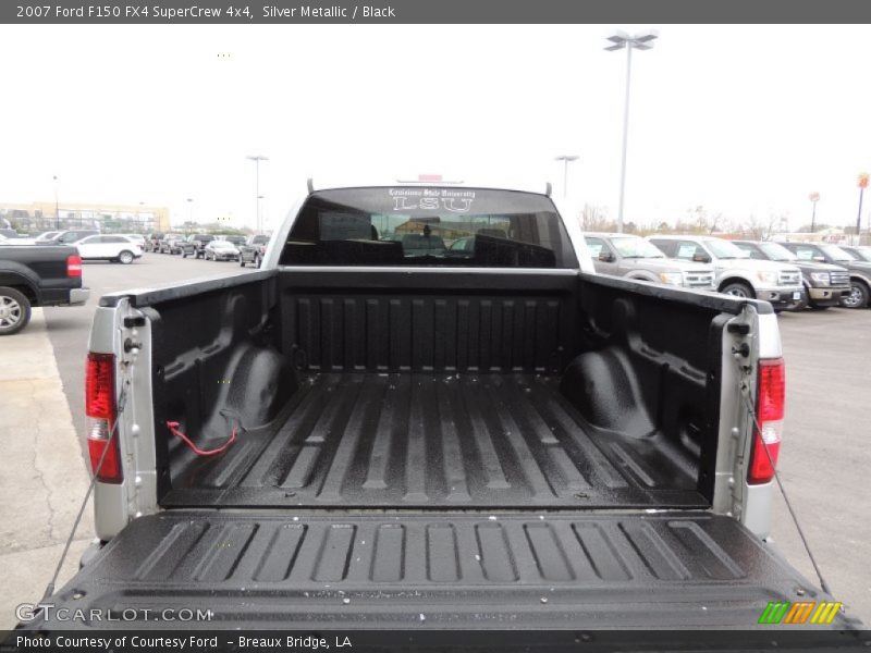 Silver Metallic / Black 2007 Ford F150 FX4 SuperCrew 4x4