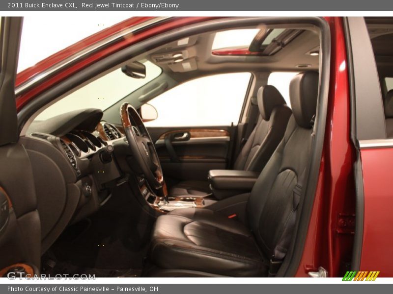 Red Jewel Tintcoat / Ebony/Ebony 2011 Buick Enclave CXL
